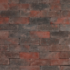 Tambour 21x7x7 rood/zwart