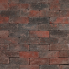 Tambour 21x7x7 rood/zwart