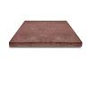Oud Hollandse tegel zonder facet 60x60x5 Roodbruin