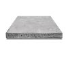 Oud Hollandse tegel zonder facet 60x60x7 Grijs