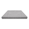 Oud Hollandse tegel zonder facet, gewapend  80x80x5 Grijs