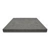Oud Hollandse tegel zonder facet, gewapend  80x80x5 Antraciet