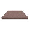 Oud Hollandse tegel zonder facet, gewapend  80x80x5 Roodbruin