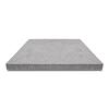 Oud Hollandse tegel zonder facet, gewapend  80x80x10 Grijs