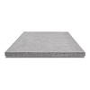 Oud Hollandse tegel zonder facet, gewapend  100x100x5 Grijs