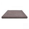 Oud Hollandse tegel zonder facet, gewapend  100x100x8 Taupe