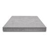 Oud Hollandse tegel zonder facet, gewapend  100x100x10 Grijs