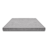 Oud Hollandse tegel zonder facet, gewapend  120x120x7 Grijs