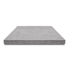 Oud Hollandse tegel zonder facet, gewapend  120x120x7 Grijs