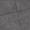 Keramische tegel Cilento Antracite Tre 80x80x3 cm