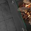 Ceramaxx Cimenti Clay Anthracite, 60x60x3 cm rectified