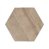 Staptegel Hexagons Ø60x52x2 Cappuccino
