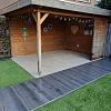 Keramische tegel 120x40x3 cm Timber Mokka