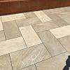 Keramische tegel Quartz Gold 40x80x3 cm