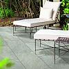 Keramische tegel Quartz Silver 40x80x3 cm