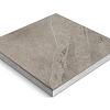 Keramische tegel op onderbeton | Ceradeco | 60x60x4 cm |  Slate Piombo