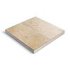 Keramische tegel op onderbeton | Ceradeco | 60x60x4 cm | Quartz Gold