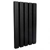 NewTechWood composiet co-extrusie wand bekleding castellation 25 profiel. 2.5x19.6x290 cm zwart