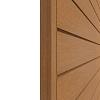 NewTechWood composiet co-extrusie eindprofiel castellation t.b.v. wand bekleding. 7x5x300 cm Red Ced