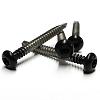 Rvs schroef met gekleurde top voor ntw castellation pro, set a 50 stuks incl. bit, ebony zwart.