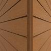 NewTechWood composiet co-extrusie hoekprofiel castellation t.b.v. wand bekleding. 7x8x300 cm Red Ced