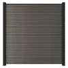 Newtechwood co-extrusie composiet scherm triple, 180x180 cm, silver gray.