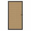 Newtechwood co-extrusie composiet deur in aluminium frame, horizontaal, 100x195 cm, red cedar.