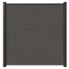 Newtechwood co-extrusie composiet scherm, 180x180 cm, silver gray.