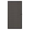 Newtechwood co-extrusie composiet deur in aluminium frame, horizontaal, 100x195 cm, silver gray.