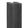 Berton©-sleufpaal antraciet 11,5x11,5x272 cm hoekmodel