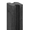 Berton©-sleufpaal Reest antraciet 11,5x11,5x246 cm met kabeldoorvoer