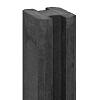 Berton©-sleufpaal Reest antraciet 11,5x11,5x272 cm met kabeldoorvoer