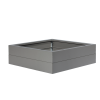 Bloembak taupe 120x120x42 cm