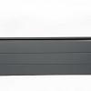 Bloembak antraciet 120x30x42 cm