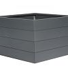 Bloembak antraciet 210x210x70 cm
