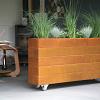 Bloembak corten 270x180x56 cm