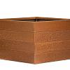 Bloembak corten 180x180x70 cm