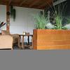 Bloembak corten 300x60x70 cm