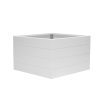 Bloembak wit 300x90x28 cm