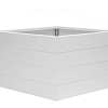 Bloembak wit 150x150x70 cm
