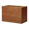 Bloembak vlak - CORTEN 30X60X40