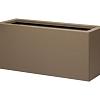 Bloembak vlak supra bruin 30x90x60 cm