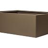Bloembak vlak supra bruin 120x300x40 cm
