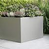 MBB Metalen bloembak taupe 90x90