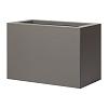 Bloembak vlak taupe 30x60x60 cm