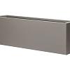 Bloembak vlak taupe 30x150x60 cm