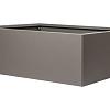 Bloembak vlak taupe 150x300x60 cm