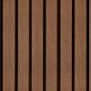 PuraTech 55 composiet dubbel profiel 3,3x17x290 cm, teak, fijne houtnerf