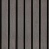 PuraTech 55 composiet dubbel profiel 3,3x17x390 cm, dark grey, fijne houtnerf