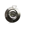 Verlichtingsspot zilver, 12V, 52mm (losse spot)